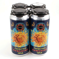 sunshine IPA cans